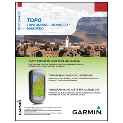 GARMIN 11366-00, Topo Marrocos