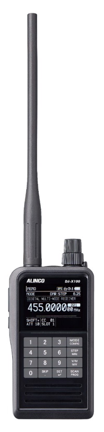 ALINCO DJ-X100, receptor digital multimodo